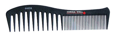 Chromwell Fésű Carbon 04039