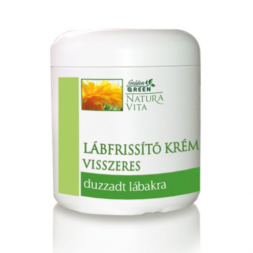 Golden GREEN  Natura Vita Lábfrissítő Visszeres lábra Krém 250 ml