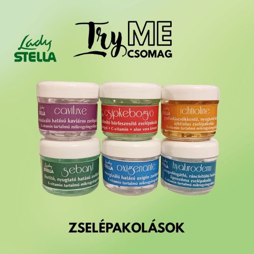 Lady STELLA Try Me Csomag Zselépakolások 6x15ml