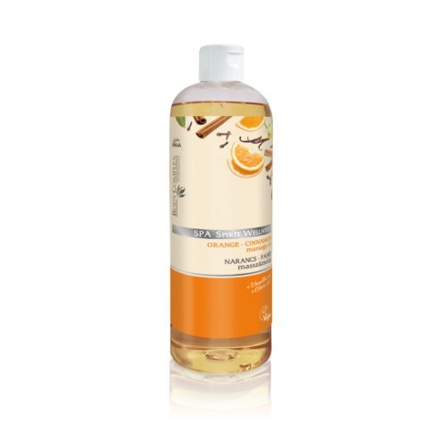 Lady STELLA Spa Spirit Wellness Narancs-Fahéj Kupakos Masszázsolaj 1000 ml