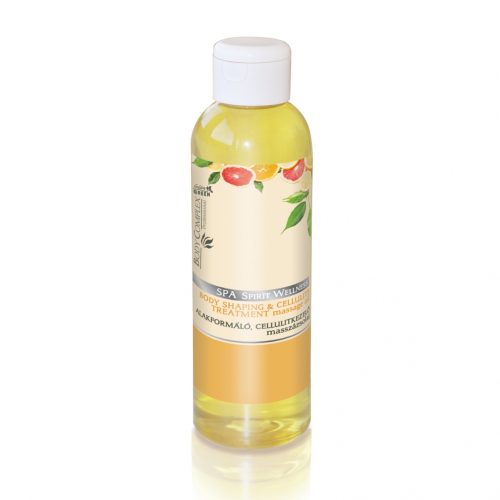 Golden GREEN Spa Spirit Wellness Alakformáló Cellulit Kezezelő Masszázsolaj 250 ml