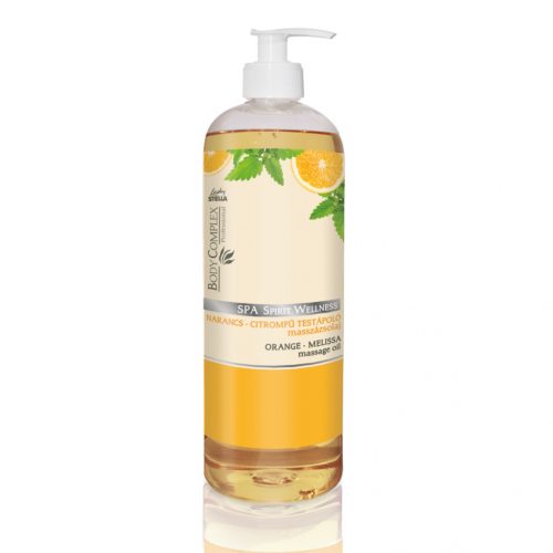 Lady STELLA Spa Spirit Wellness Narancs és Citromfű Masszázsolaj 1000 ml