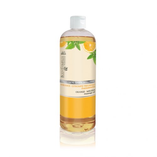 Lady STELLA Spa Spirit Wellness Narancs és Citromfű Kupakos Masszázsolaj 1000 ml